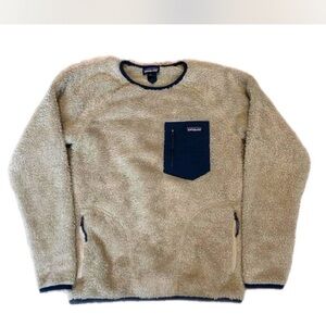 Patagonia Men's Beige Fleece Sweater